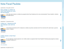 Tablet Screenshot of notafiscalpaulista.net